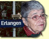 Die Zeitzeugin Hedy Epstein besucht Jugendliche in Erlangen