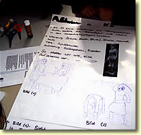 Plakat zum Thema „Aufseherinnen“